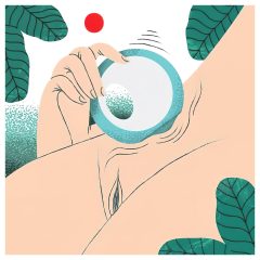   LELO Ora 3 - stimulátor orálního sexu a vibrátor na klitoris - modrý