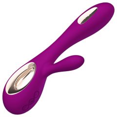  LELO Soraya Wave - vibrační akumulátorový duální vibrator s pohyblivou hlavicí