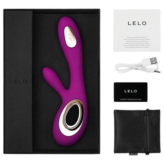 LELO Soraya Wave - vibrační akumulátorový duální vibrator s pohyblivou hlavicí