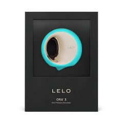   LELO Ora 3 - simulátor orálního sexu a vibrační stimulátor (tyrkysový)