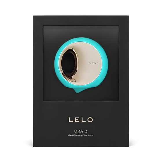 LELO Ora 3 - simulátor orálního sexu a vibrační stimulátor (tyrkysový)