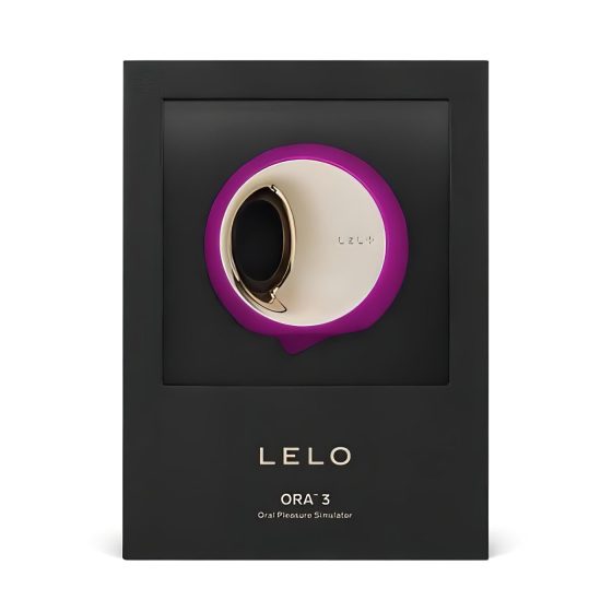 LELO Ora 3 - simulátor orálního sexu a vibrátor na klitoris (fialový)
