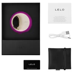   LELO Ora 3 - simulátor orálního sexu a vibrátor na klitoris - fialový