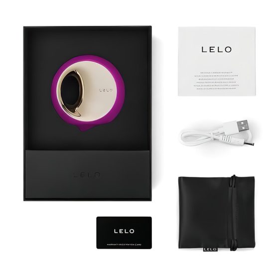 LELO Ora 3 - simulátor orálního sexu a vibrátor na klitoris (fialový)