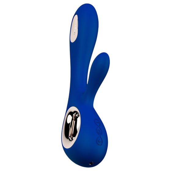 LELO Soraya Wave - dobíjecí vibrátor s klitorálním ramenem (modrý)