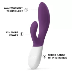   LELO Ina Wave 2 - vibrátor s akumulátorem - vodotěsný - fialový