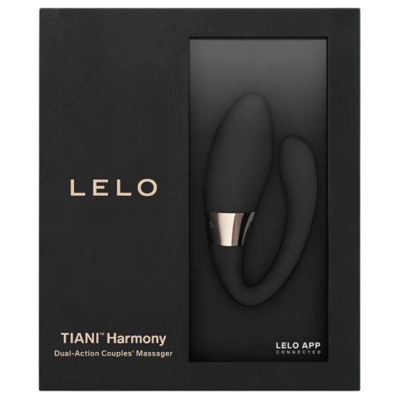 LELO Tiani Harmony - párový vibrátor - dobíjecí, chytrý - černý