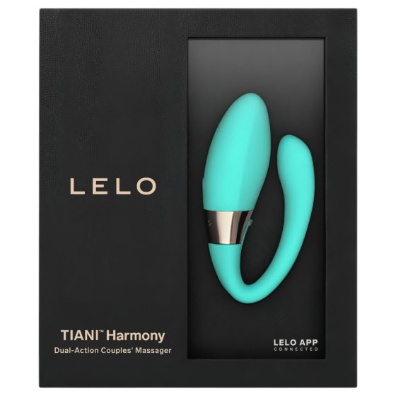 LELO Tiani Harmony - párový vibrátor - dobíjecí, chytrý, tyrkysový