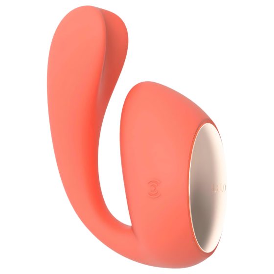 LELO Ida Wave - chytrý, dobíjecí vibrační a rotační vibrátor (korálový)