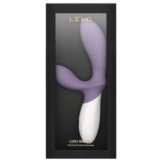 LELO Loki Wave 2 - vibrační masáž prostaty - akumulátor, vodotěsný - fialový