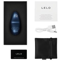   LELO - vibrační stimulátor klitorisu - dobíjecí, vodotěsný - modrý