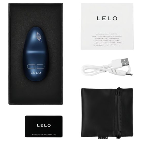LELO Nea 3 - nabíjecí, vodotěsný vibrátor na klitoris (modrý)