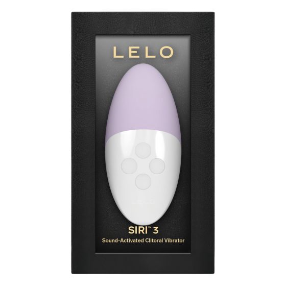 LELO Siri 3 - vibrační stimulátor klitorisu na hlasové ovládání - fialový