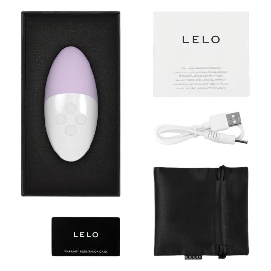 LELO Siri 3 - Zvukově aktivovaný vibrátor na klitoris (fialová)