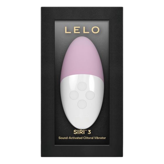 LELO Siri 3 - vibrační stimulátor klitorisu na zvuk - růžový