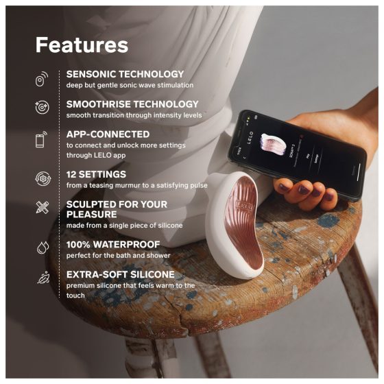 LELO Sona 3 - stimulátor klitorisu na vlny - fialová