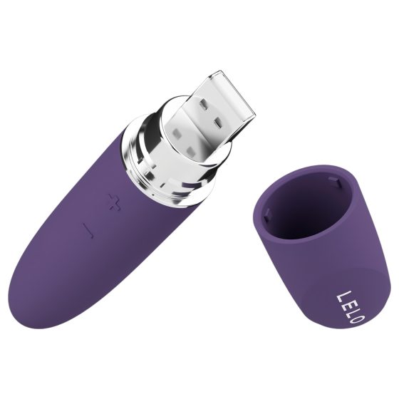 LELO - cestovní vibrátor na rty - USB, fialová