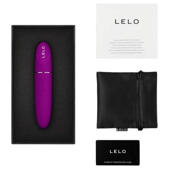 LELO Mia 3 - cestovní vibrátor ve tvaru rtěnky - růžový