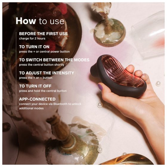 LELO Sona 3 Cruise - stimulátor klitorisu s vlnami - černý