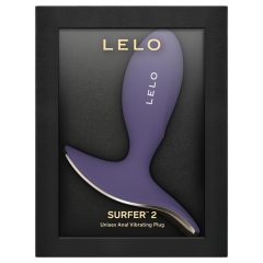 LELO Surfer - chytrý vibrační anální kolík (fialový)