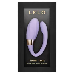 LELO Tiani Twist - chytrý párový vibrátor (fialová)