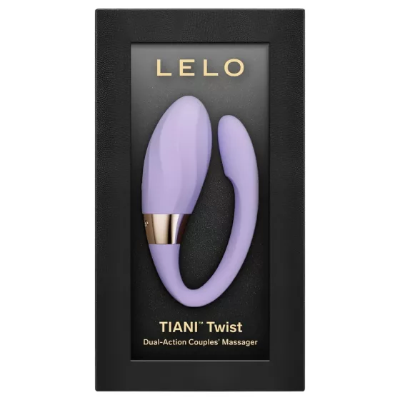 LELO Tiani Twist - chytrý párový vibrátor (fialová)