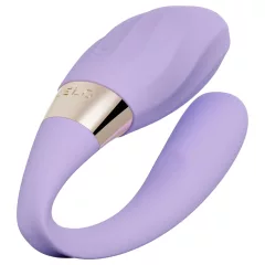 LELO Tiani Twist - chytrý párový vibrátor (fialová)