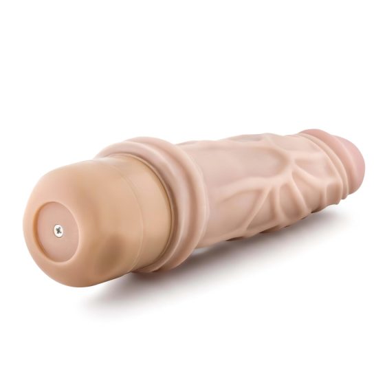 Dr. Skin Vibe No.3 - realistický vibrátor (přírodní)