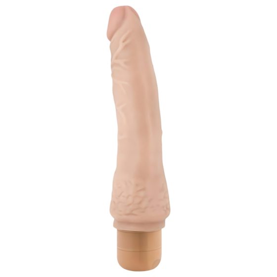 Dr. Skin Vibe No.7 - realistický vibrátor (přírodní)