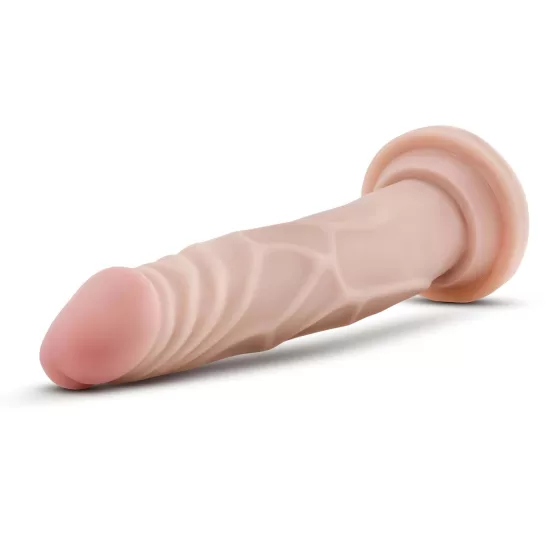 Dr. Skin - realistické dildo s přísavkou - tělová barva 19 cm