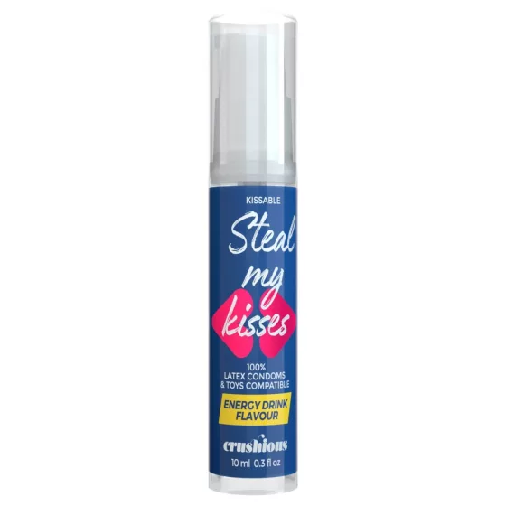 Crushious Steal My Kisses - ochucené lubrikační gel, energetický nápoj (10 ml)