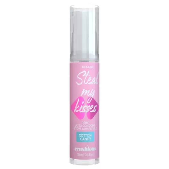 Crushious Steal My Kisses - ochucené lubrikační gel, cukrová vata (10 ml)