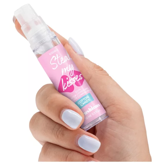 Crushious Steal My Kisses - ochucené lubrikační gel, cukrová vata (10 ml)