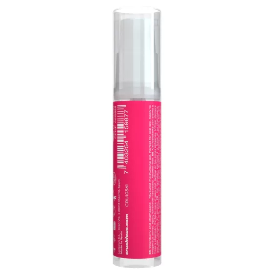 Crushious Steal My Kisses - ochucené lubrikační gel, jahoda-šampaňské (10 ml)