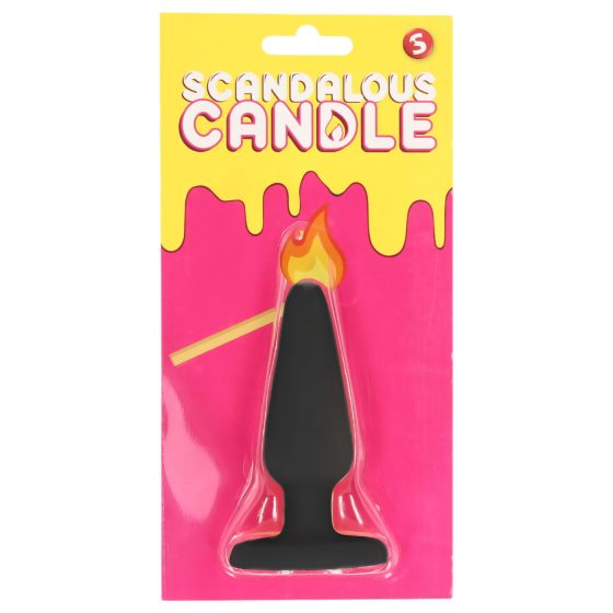 Scandalous - masážní svíčka - černá - 50 g