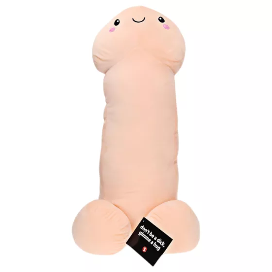 Plyšový penis - měkká hračka - 30 cm - natural