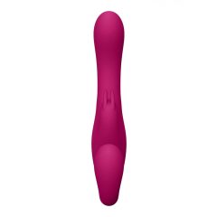   Vive Suki - dobíjecí vibrátor bez ramínek se stimulátorem klitorisu (růžový)