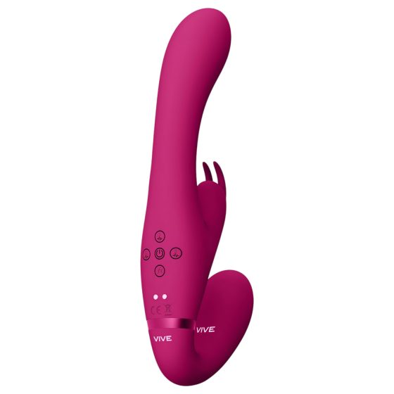 Vive Suki - připínací vibrátor bez popruhů (růžový)