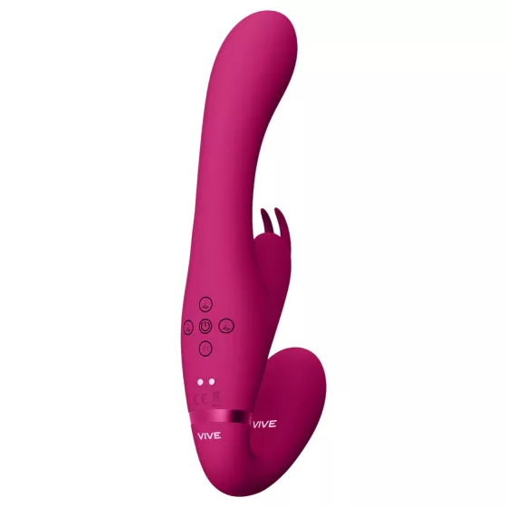 Vive Suki - připínací vibrátor bez popruhů - růžový