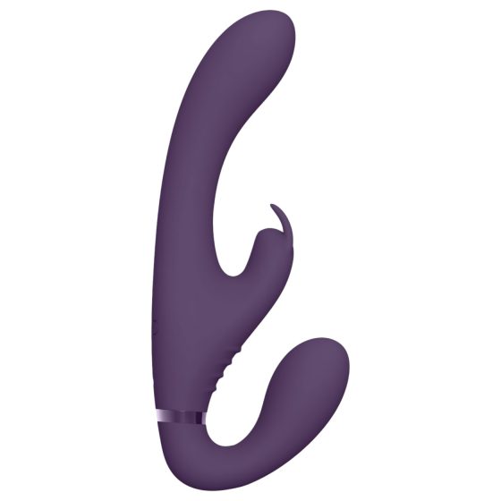 Vive Suki - připínací vibrátor bez popruhů (fialový)