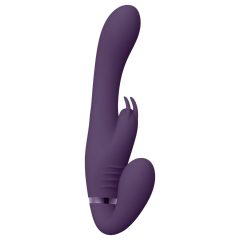 Vive Suki - připínací vibrátor bez popruhů (fialový)