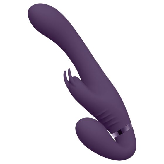 Vive Suki - připínací vibrátor bez popruhů (fialový)