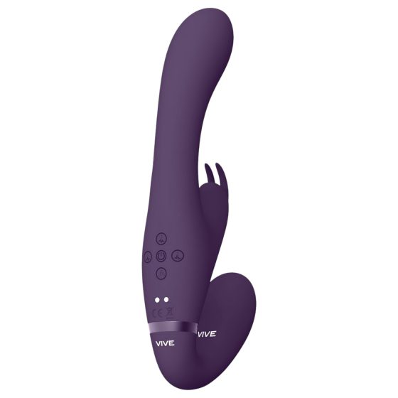 Vive Suki - připínací vibrátor bez popruhů (fialový)