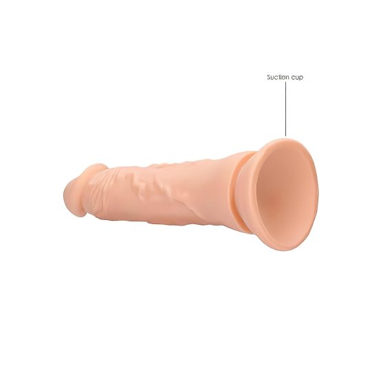 RealRock Dong 8 - realistický dildo (20 cm) - přírodní