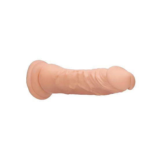 RealRock Dong 8 - realistický dildo (20 cm) - přírodní