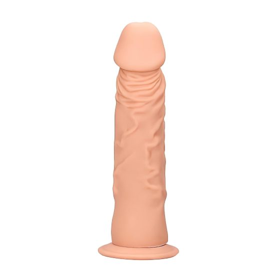 RealRock Dong 10 - realistické dildo (25 cm) - přírodní