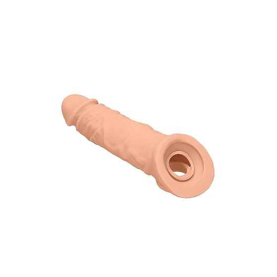 RealRock - návlek na penis - 21 cm - tělová barva