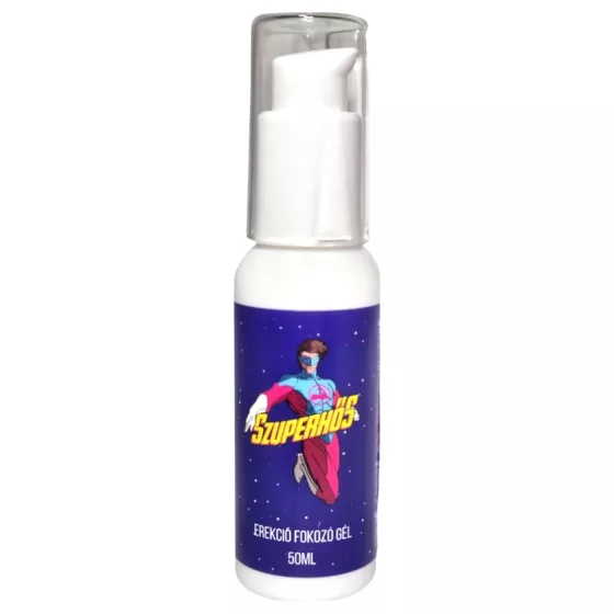 Superhrdina - gel na podporu erekce (50 ml)