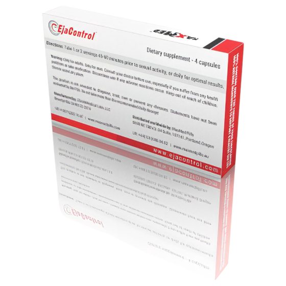 EjaControl - kapsle na oddálení ejakulace - doplněk stravy - 4 ks
