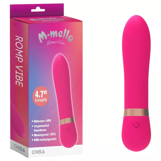 M-Mello Romp Vibe - akumulátorový mini vibrátor (růžový)